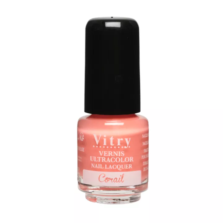 Smalto per unghie rosa Vitry 4ml