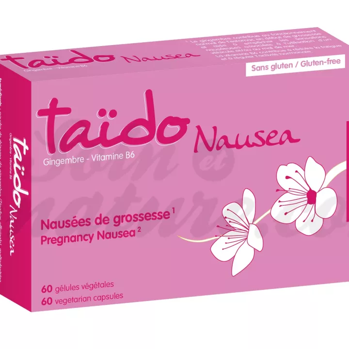 TAÏDO NAUSEA Náusea da gravidez 60 cápsulas