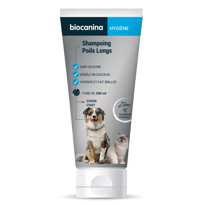 Biocanina Cabelos Longos Cachorro Shampoo Cat 200ml