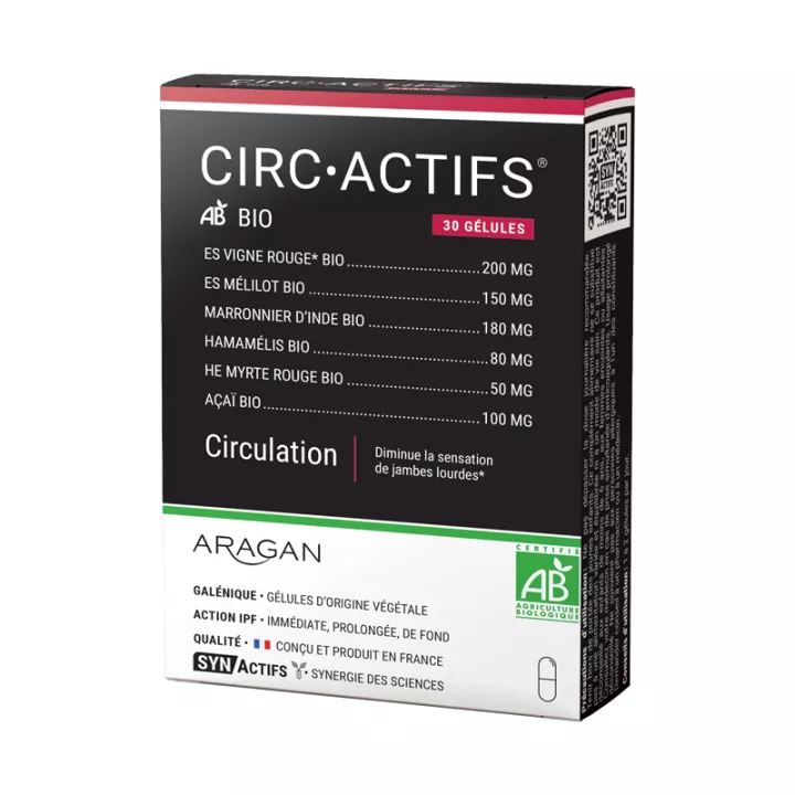 CIRCActifs CIRCGreen Circulation Bio 30 capsules SYNActives