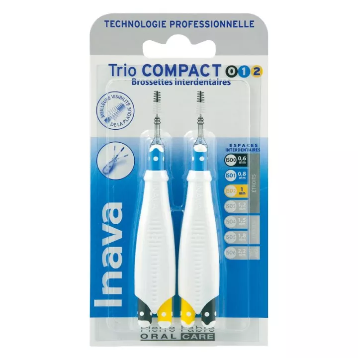 Inava Trio Compact 6 Brushes 0/1/2