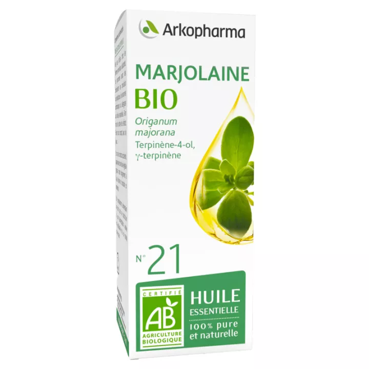 Olfae Óleo Essencial Orgânico Manjerona No. 21 Arkopharma 5ml