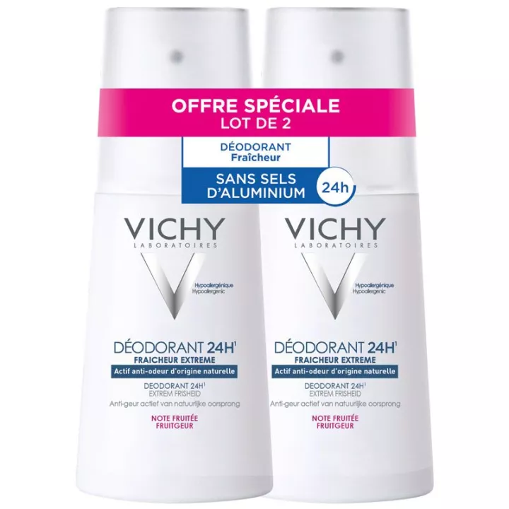 Vichy desodorante en aerosol con sabor a fruta 100ml