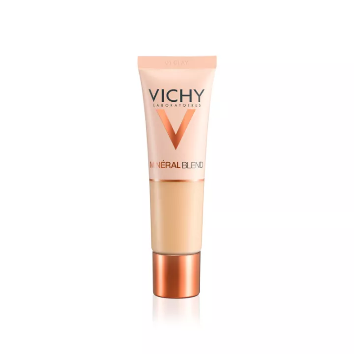 Vichy MinéralBlend Fond de Teint Hydratant Teintes Claires