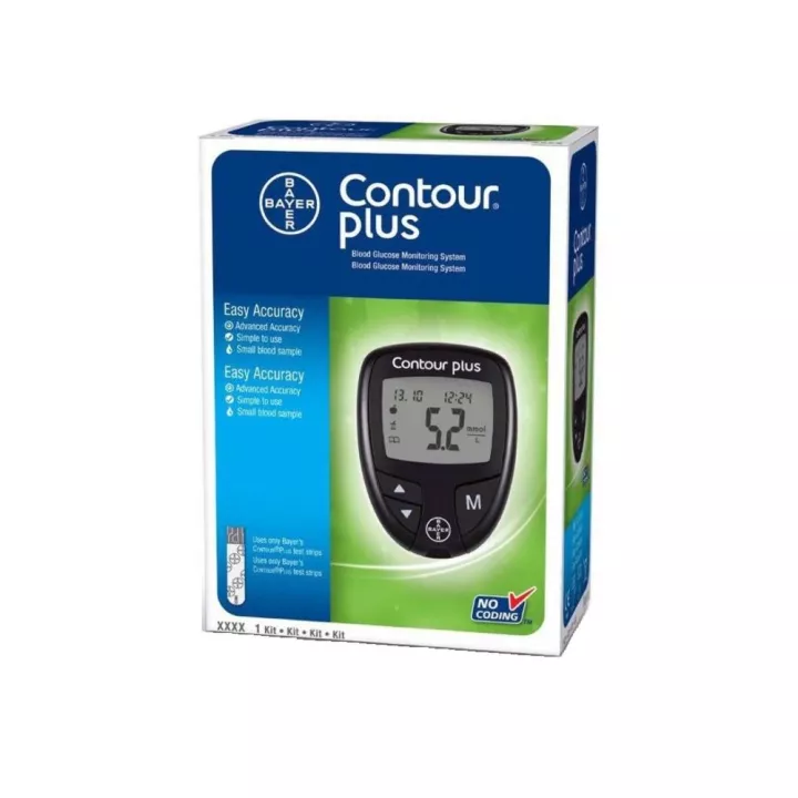 CONTOUR PLUS Instellen voor glucosemeter