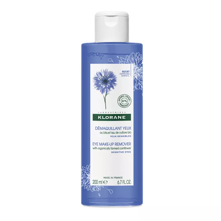 Klorane Bleuet Eye Makeup Remover 