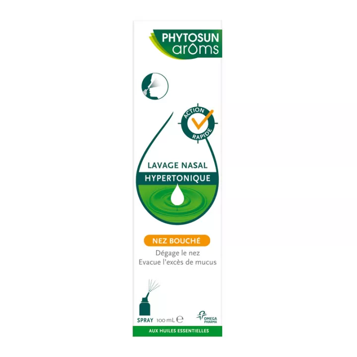 Lavagem Nasal Hipertônica com Phytosun Aroms 100ml