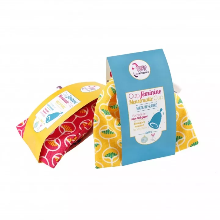 Lamazuna menstrual cup + pouch