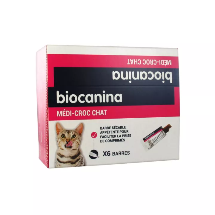 Biocanina Medicroc Cat 6 сухие аппетитные батончики