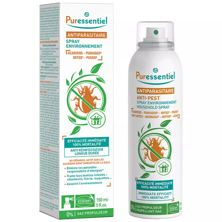 Puressentiel Spray Limpiador Antiparasitario 150 ml