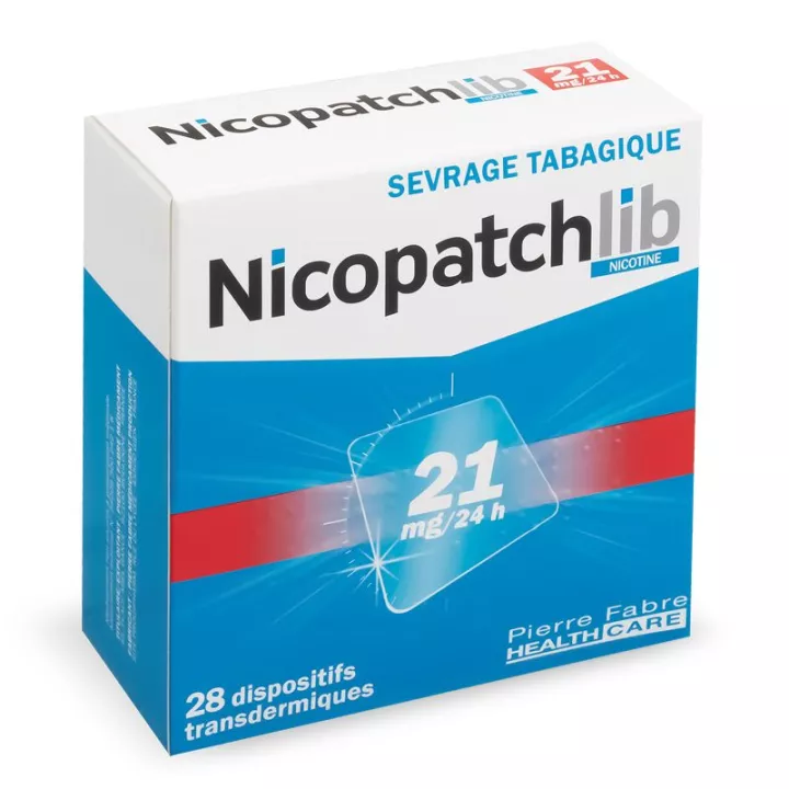 Nicopatch Lib 21 mg parches de nicotina 24H