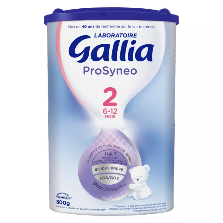Leche infantil Gallia bébé Prosyneo