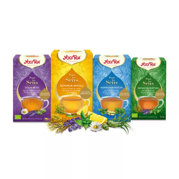 Yogi Tea Herbal Tea Organic Fresh Inspiration 20 Bolsas