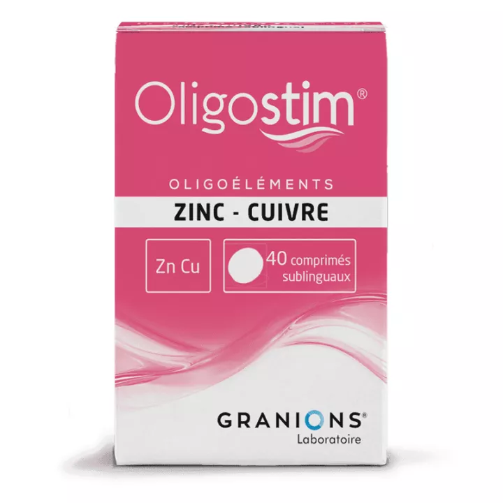 OLIGOSTIM ZN-CU 40 tabletten Granions