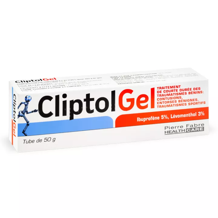 Cliptol Gel Contusões Entorses Tubo 50g