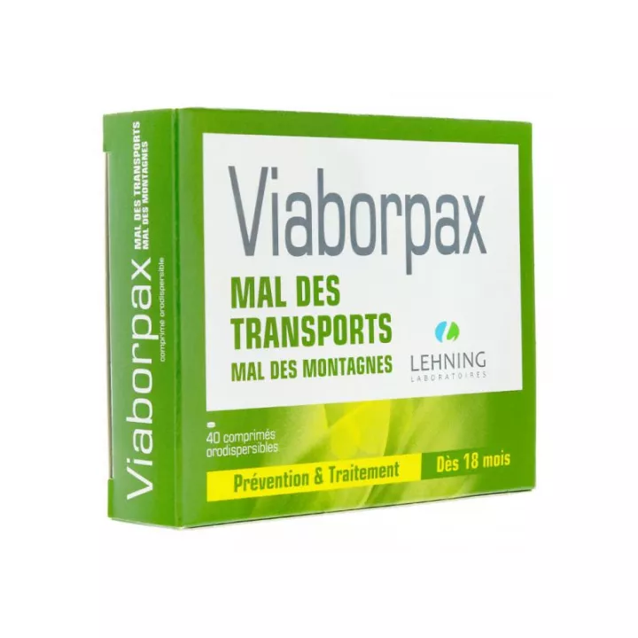 Viaborpax LEHNING tabletas complejo homeopático