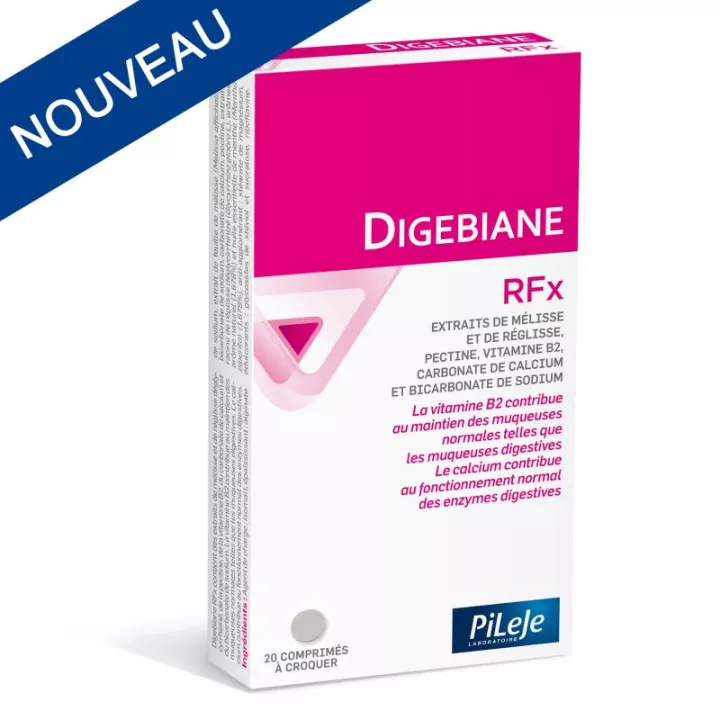 DIGEBIANE RFX 20 comprimés à croquer Pileje