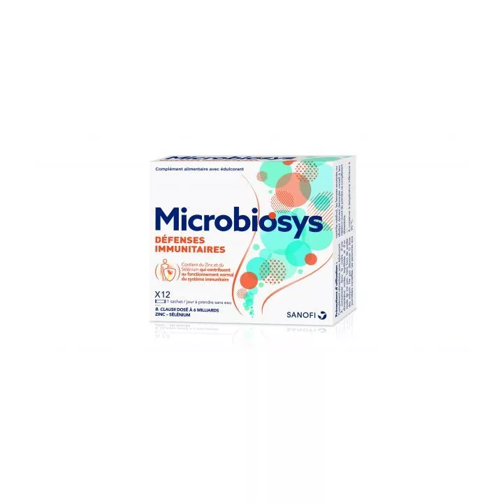 Microbiosys Immune Defense 12 orodispergeerbare sticks