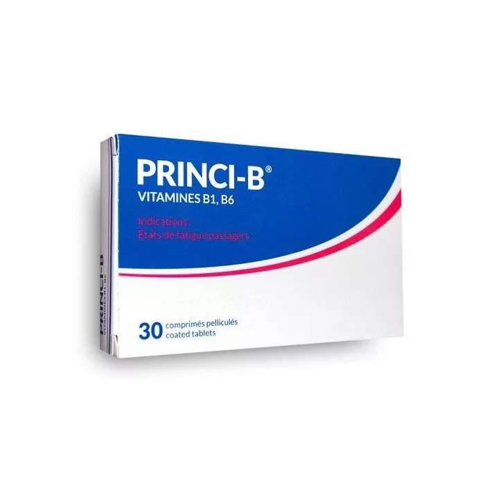 Princi-B Vitamines B1 B6 fatigue passagère