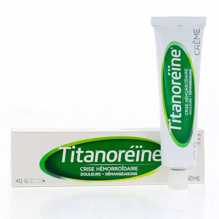 TITANOREINE creme para hemorróidas Tubo 40 G