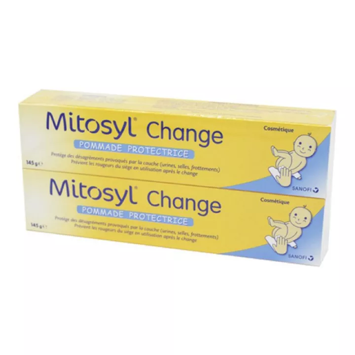Mitosyl Change Pommage Protectrice irritation lot de 2 tubes de 145g pas cher