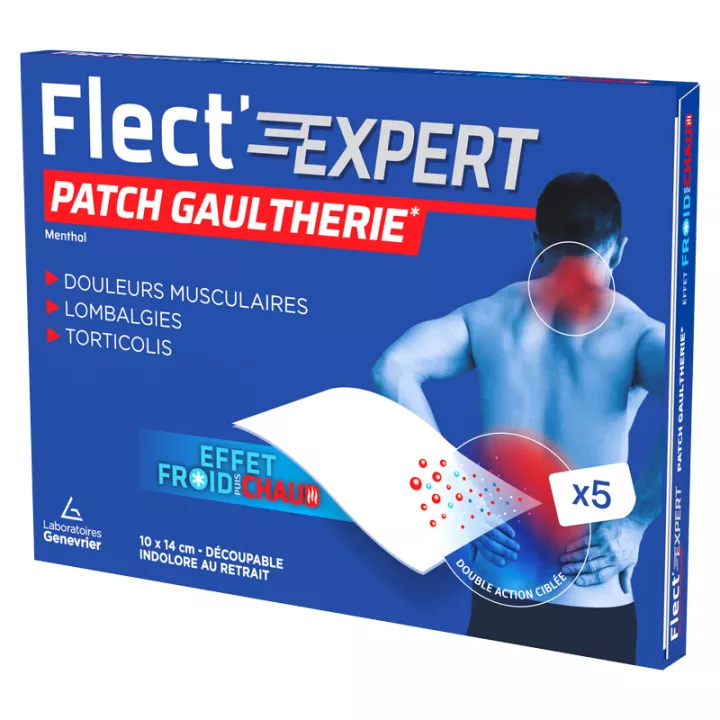 Flect'expert parche frío y caliente x5