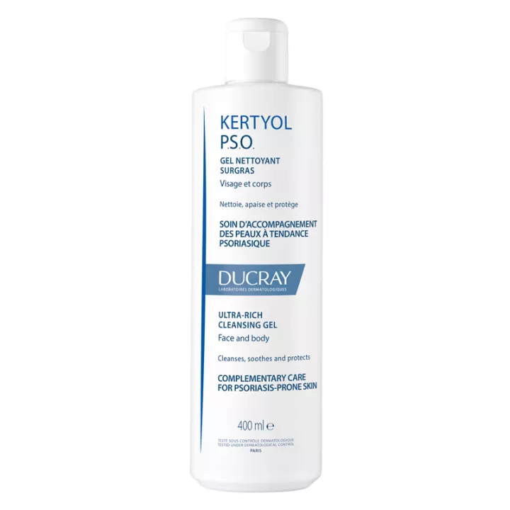 Ducray Kertyol Pso surgras cleansing gel 400 ml