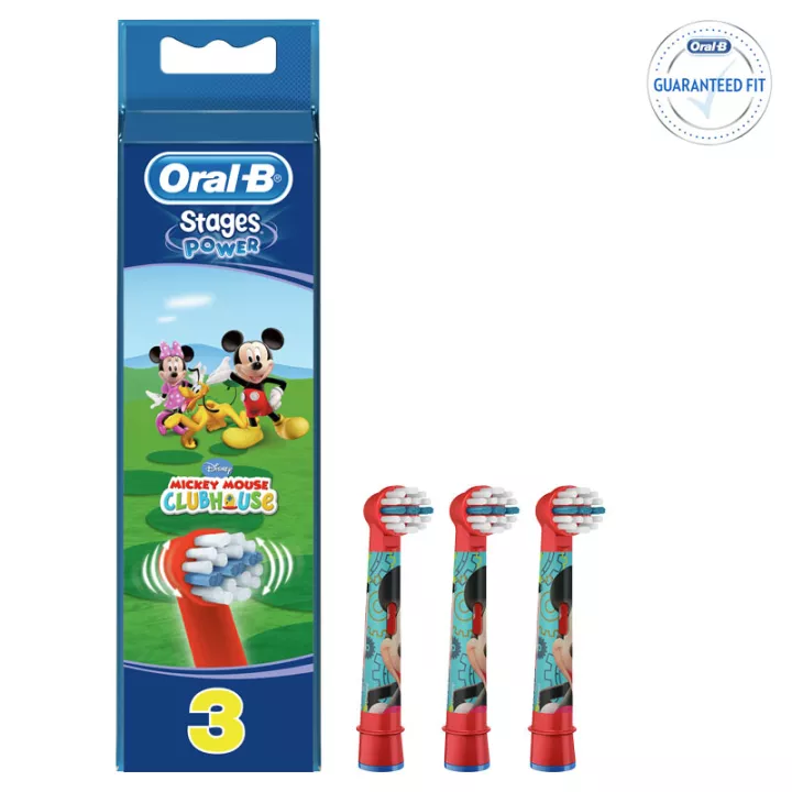 Fasi orali B Spazzole elettriche Set di 3