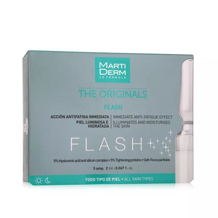 Ампулы Martiderm Flash Instant Anti-Fatigue Ampoules