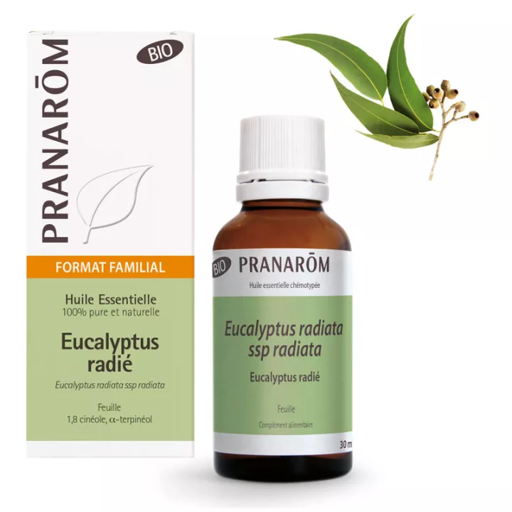 Pranarom aceite esencial de Eucalipto orgánico