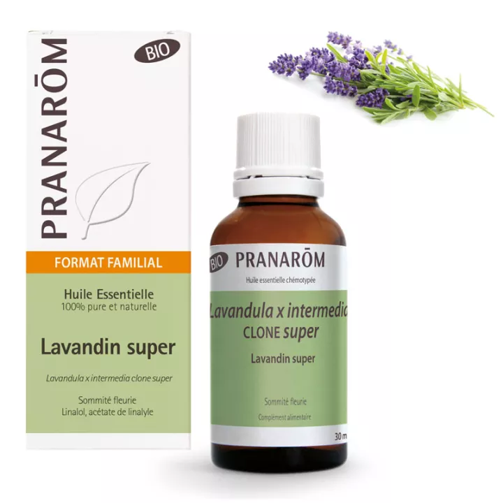 Organic Lavender essential oil super PRANAROM