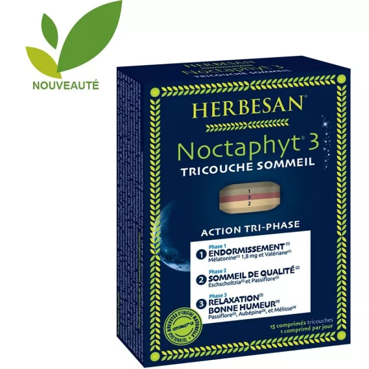 HERBESAN Noctaphyt 3 sleep 15 tablets
