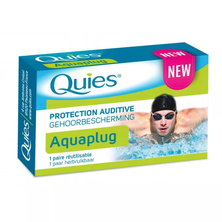 Nuoto aquaplug in silicone per adulti QUIES