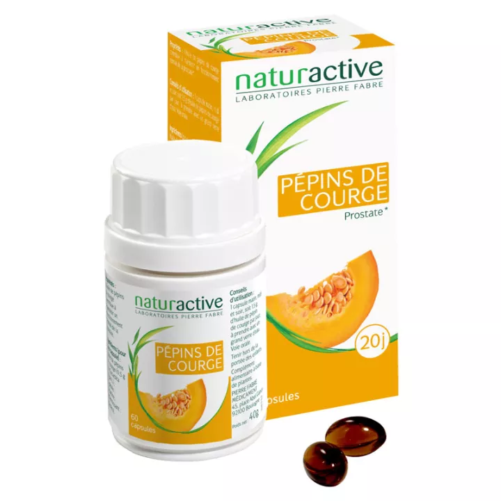 NATURACTIVE Pumpkin seed oil 60 capsules