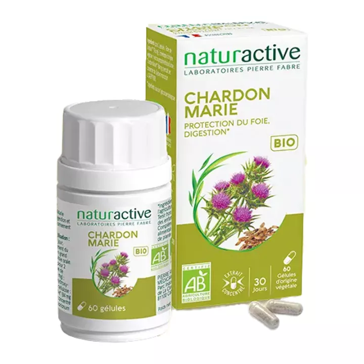 Naturactive Organic Milk Thistle 60 cápsulas