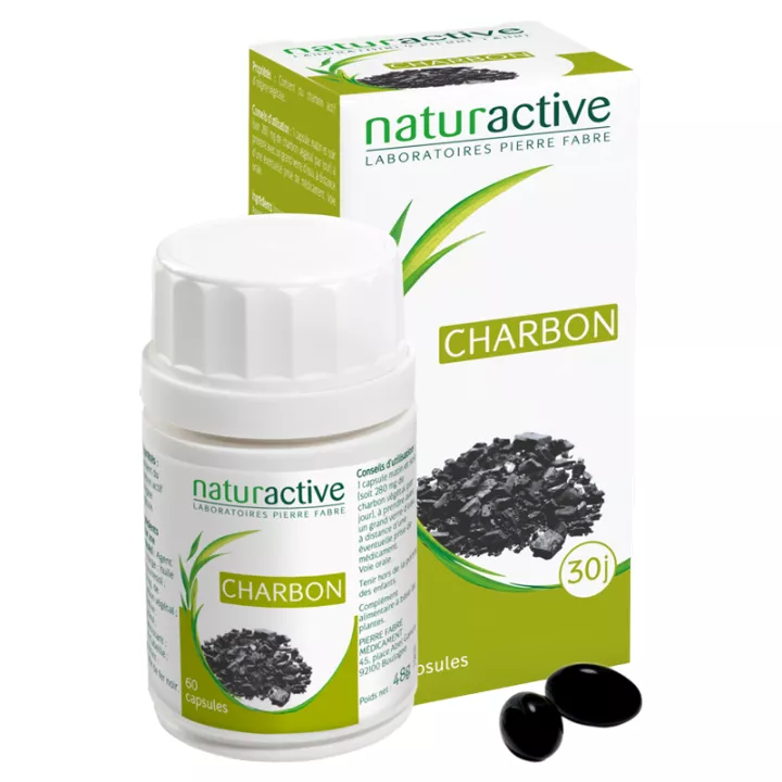 Naturactive Charbon Confort Digestif 60 capsules