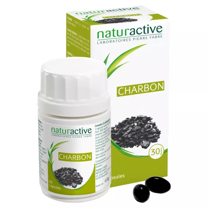 NATURACTIVE Charcoal 28 oder 60 Kapseln