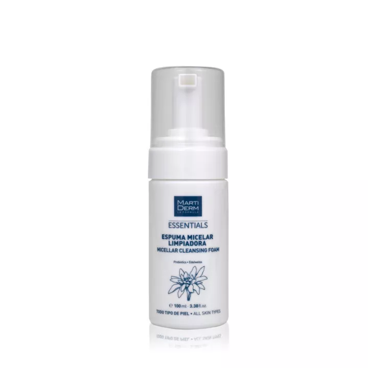 Schiuma detergente micellare 100ml di Martiderm Essentials Foam