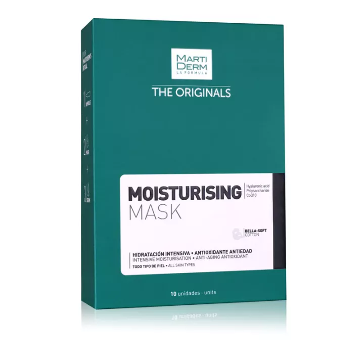 Martiderm Moisturising Mask hydratation 10 unidoses