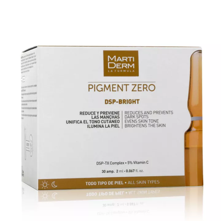 Martiderm Pigment Zero DSP Bright 30 Ampullen