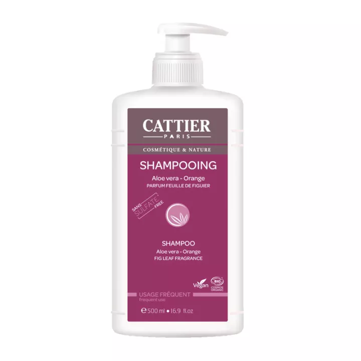 Shampooing usage fréquent sans sulfates feuille de figuier BIO 500 ml