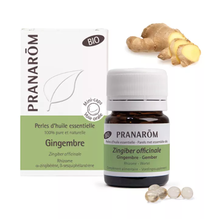 PRANAROM Aceite Esencial de Jengibre Perla Bio B/60