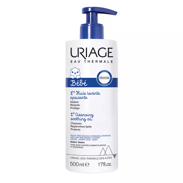 Uriage BB 1st soothing cleansing oil 500 ml