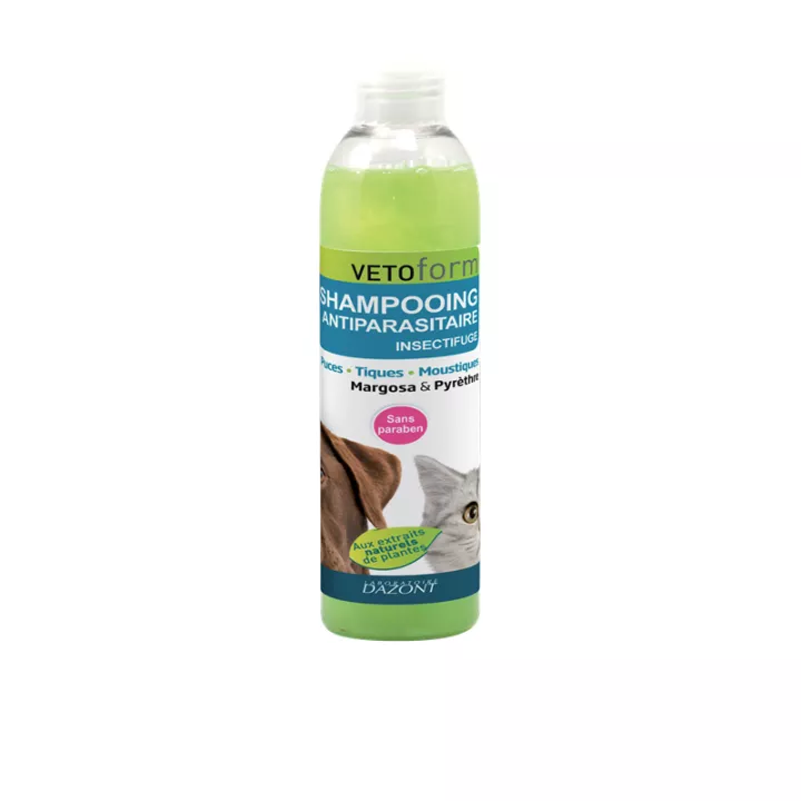 Vetoform shampooing anti insectifuge naturel chat chien 250ml