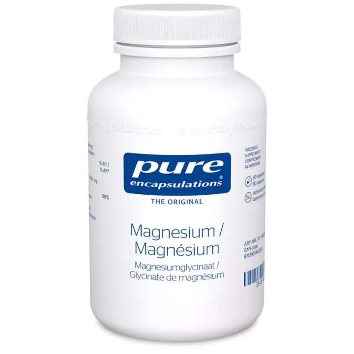 Glycinate de magnésium Pure Encapsulation 90 caps