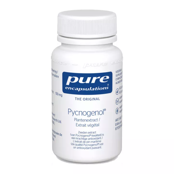 Pycnogenol Pure Encapsulation 60 Kapseln