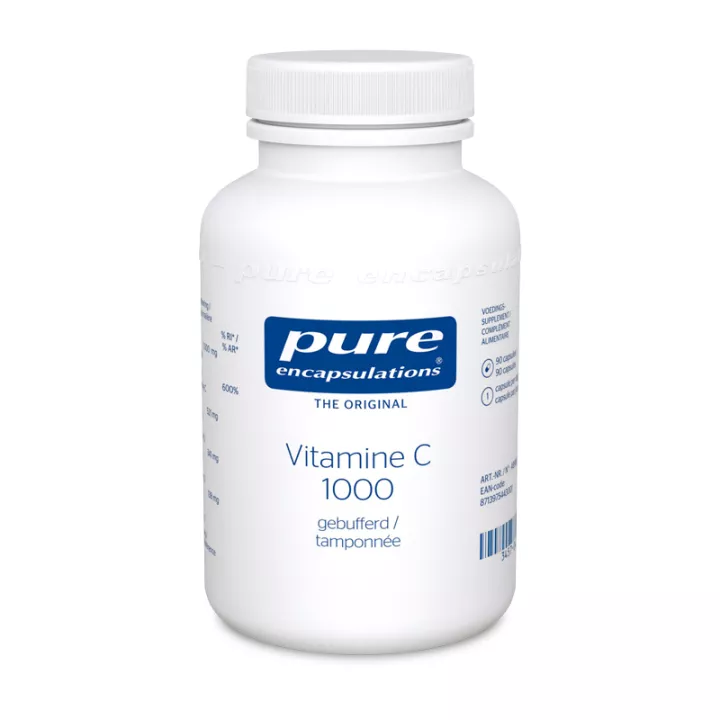 Vitamine C tamponnée Pure Encapsulation 90 caps