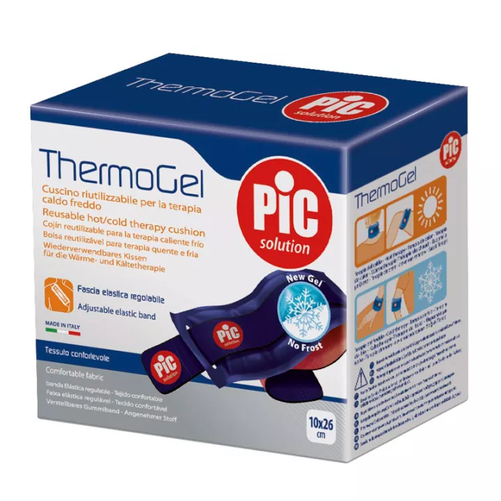 Thermogel Herbruikbaar Kussen Comfortabele Stof Warm / Koud 10x26 cm