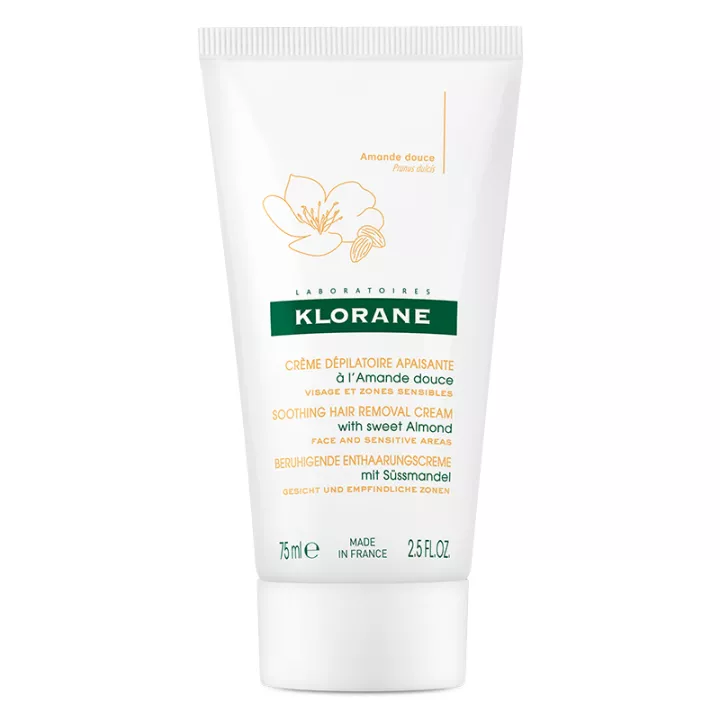 Klorane áreas sensíveis creme depilatório 75ML