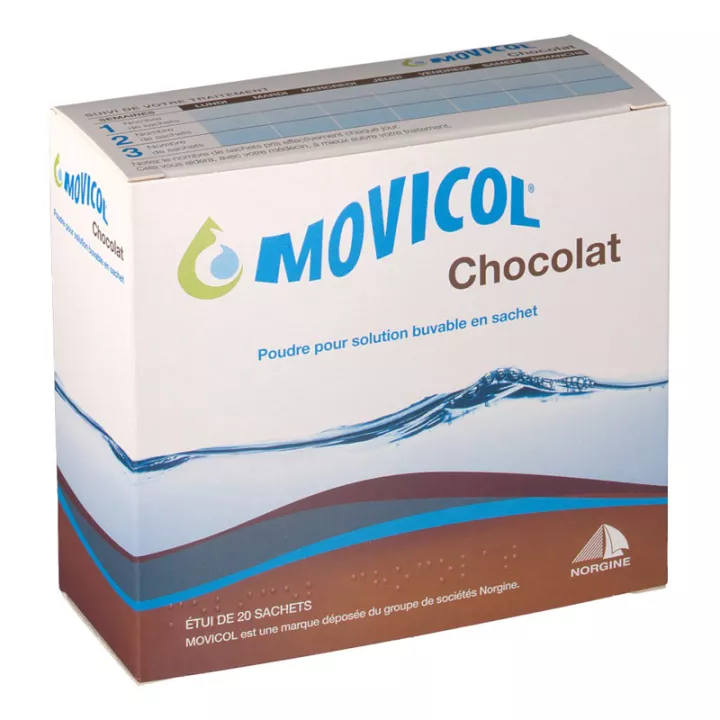 MOVICOL Chocolate poeder drank Tassen